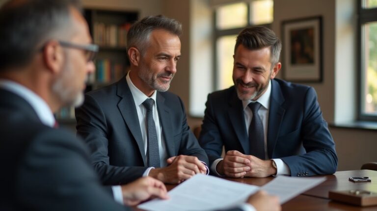 The legal counsel at Escondido Probate Law serving Riverside County estate matters meets with beneficiaries in our Southern California office to execute necessary paperwork discussing What goes wrong without proper successor planning