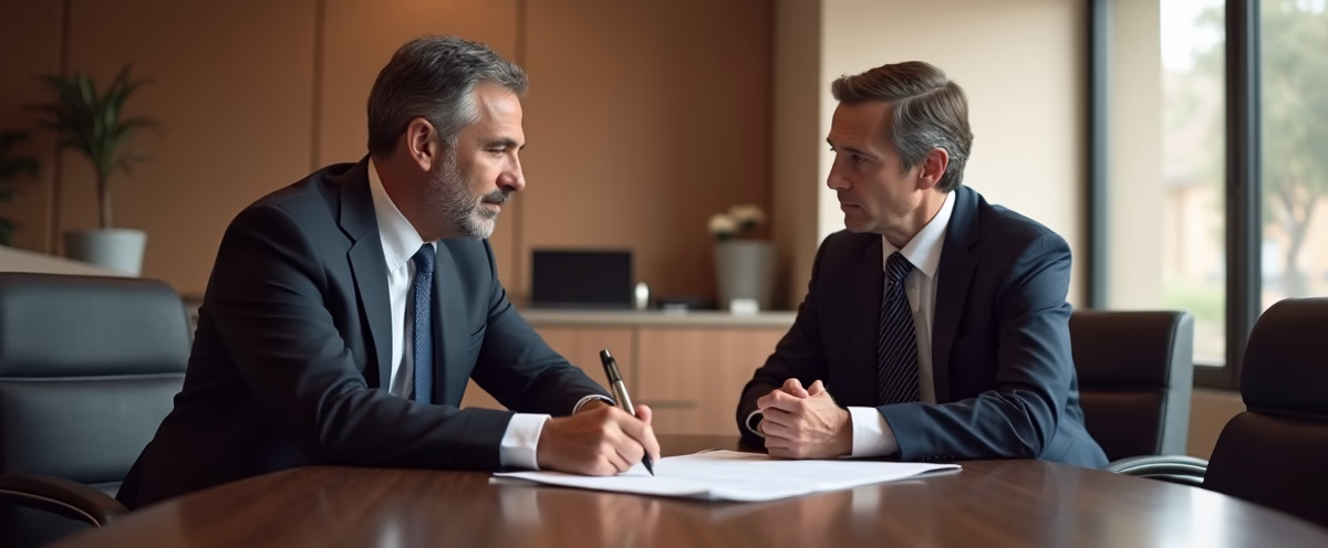 The legal counsel at Escondido Probate Law serving Riverside County estate matters meets with beneficiaries in our Southern California office to execute necessary paperwork discussing What grounds might someone use to challenge a GST Trust