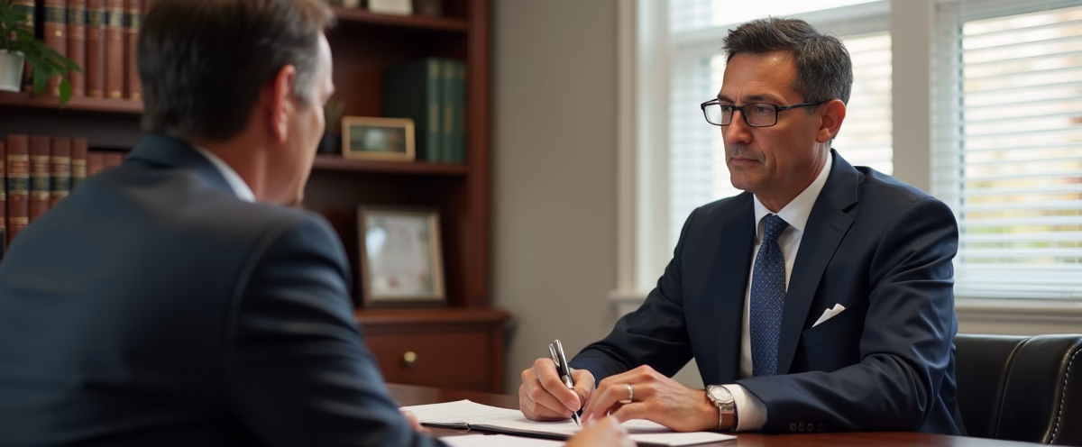 The legal counsel at Escondido Probate Law serving Riverside County estate matters meets with beneficiaries in our Southern California office to execute necessary paperwork discussing What happens if I transfer real estate into a GRAT