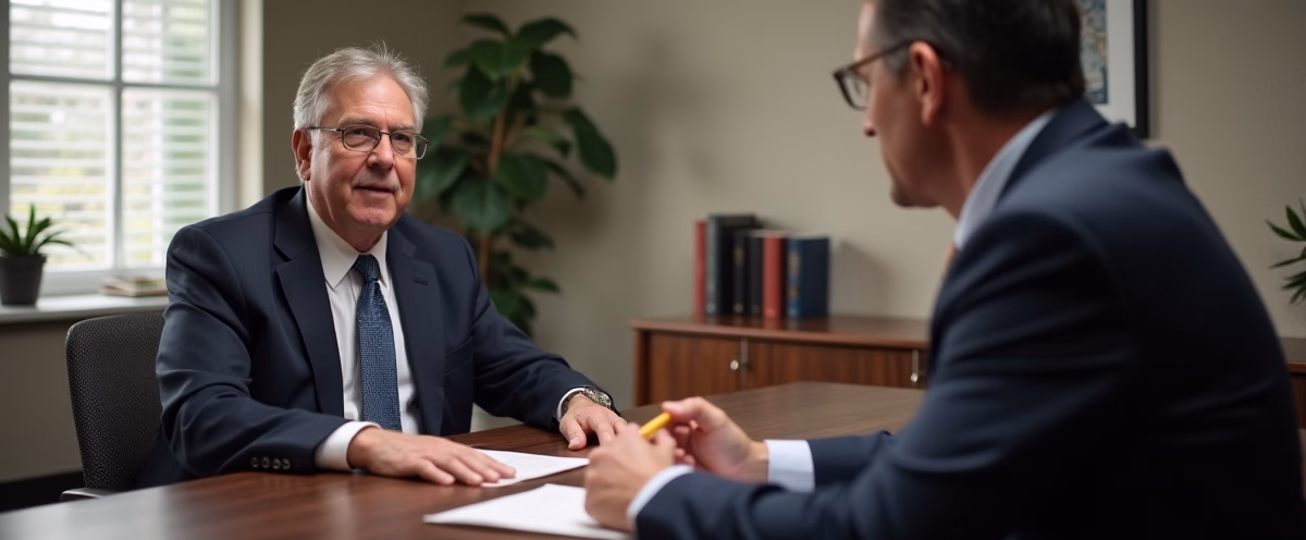 The legal counsel at Escondido Probate Law serving Riverside County estate matters meets with beneficiaries in our Southern California office to execute necessary paperwork discussing What happens if a buysell agreement is triggered during the GRAT term