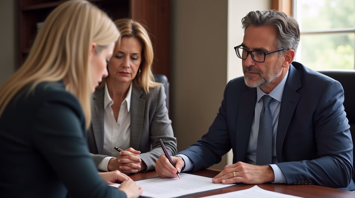 The legal counsel at Escondido Probate Law serving Riverside County estate matters meets with beneficiaries in our Southern California office to execute necessary paperwork discussing What happens if a life insurance policy lists a deceased exspouse as a beneficiary