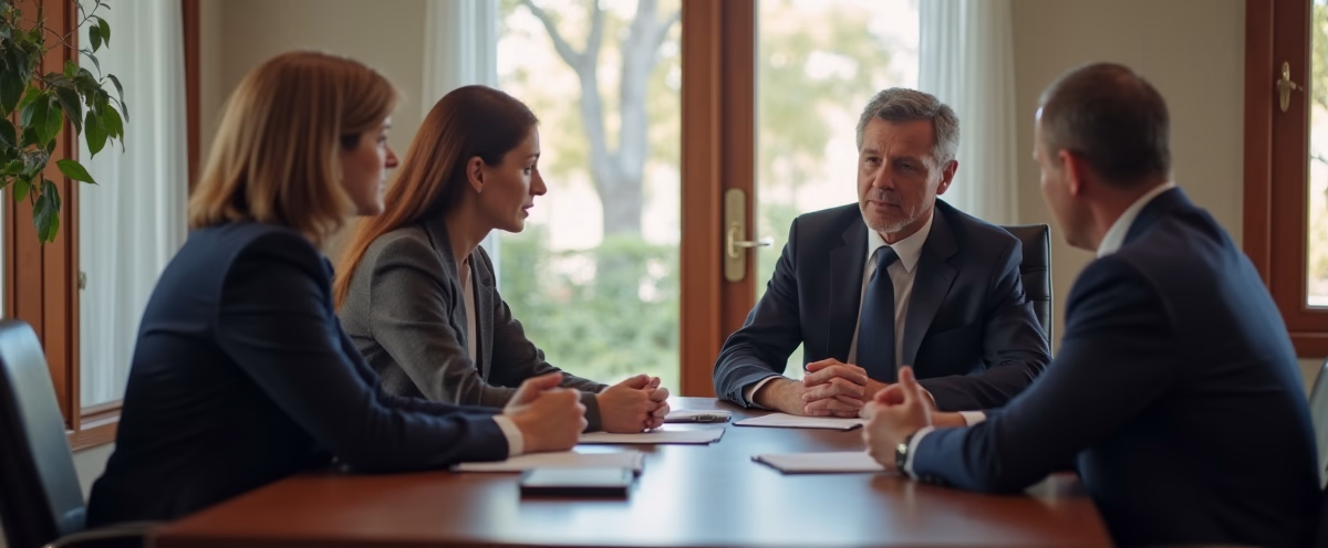 The legal counsel at Escondido Probate Law serving Riverside County estate matters meets with beneficiaries in our Southern California office to execute necessary paperwork discussing What happens if a trust amendment isnt valid