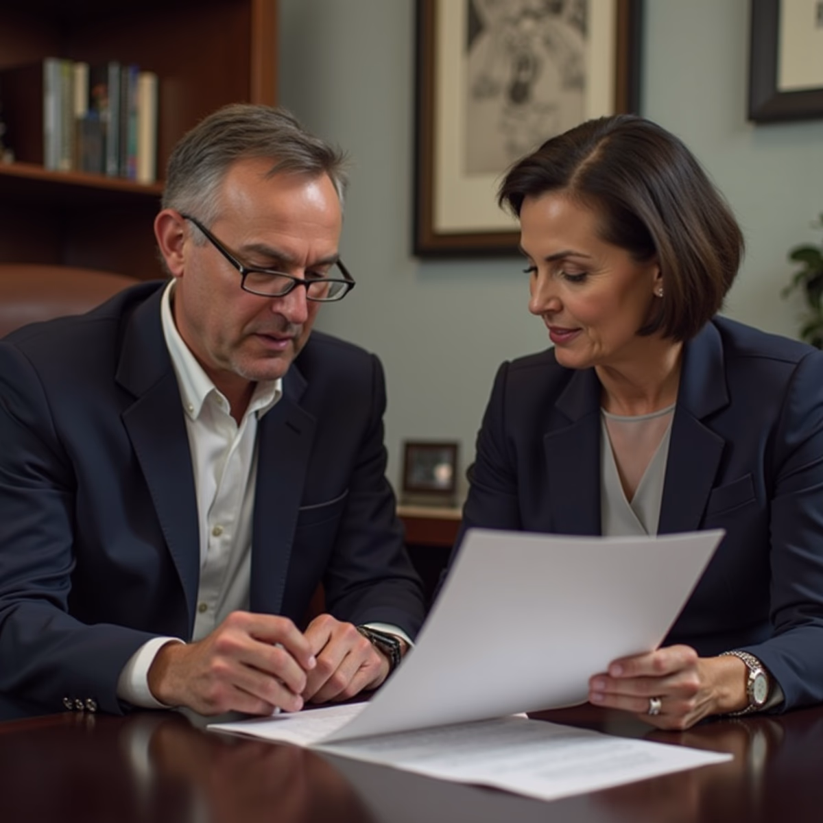 The dedicated legal team at Escondido Probate Law serving Riverside probate matters is pictured conferring with heirs to navigate the probate process to execute vital documents discussing What happens if a valid will isnt admitted to probate