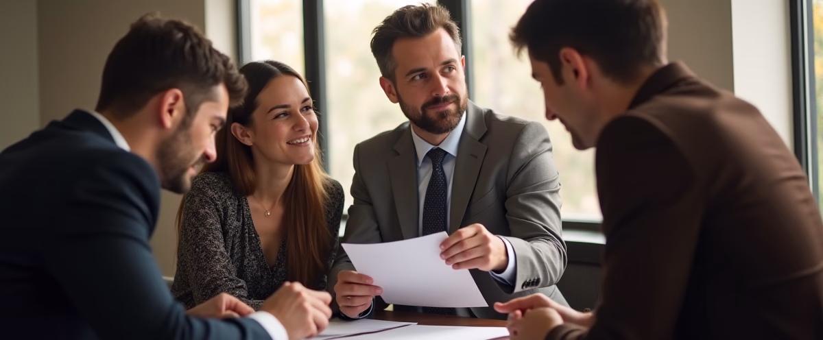 The legal counsel at Escondido Probate Law serving Riverside County estate matters meets with beneficiaries in our Southern California office to execute necessary paperwork discussing What happens if assets were never formally transferred