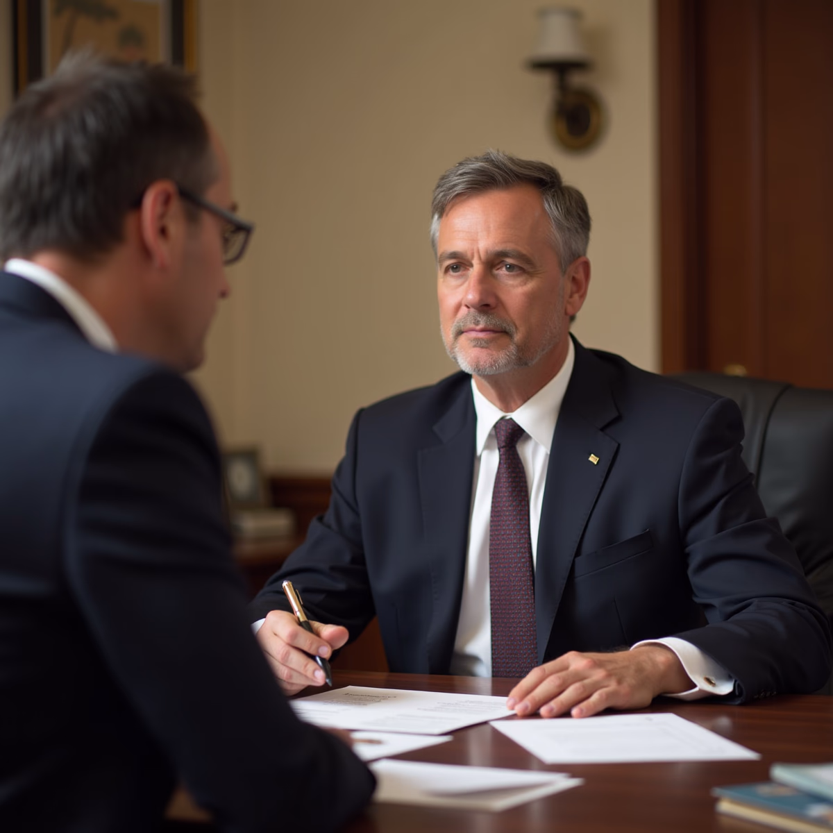 The dedicated legal team at Escondido Probate Law serving Riverside probate matters is pictured conferring with heirs to navigate the probate process to execute vital documents discussing What happens if my spouse dies without a will or trust