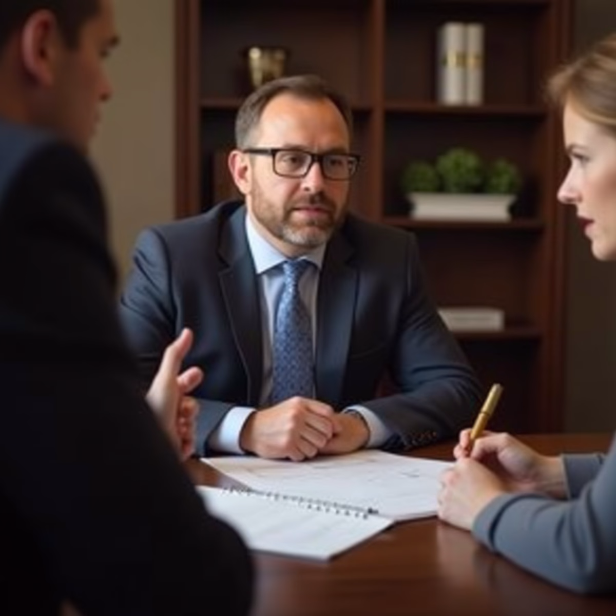 The dedicated legal team at Escondido Probate Law serving Riverside probate matters is pictured conferring with heirs to navigate the probate process to execute vital documents discussing What happens if my trust doesnt own all of my assets when I die
