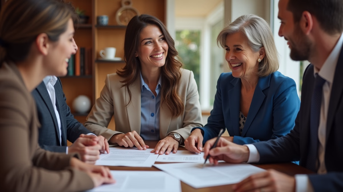 The experienced legal team at Escondido Probate Law serving Riverside County wills matters meets with executors in the Southern California office to execute vital petitions discussing What happens if someone dies without a will in California