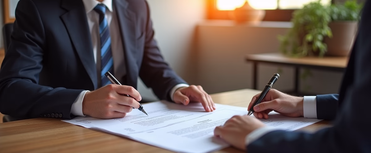 The legal counsel at Escondido Probate Law serving Riverside County estate matters meets with beneficiaries in our Southern California office to execute necessary paperwork discussing What happens to an existing lease when property is transferred to an irrevocable trust