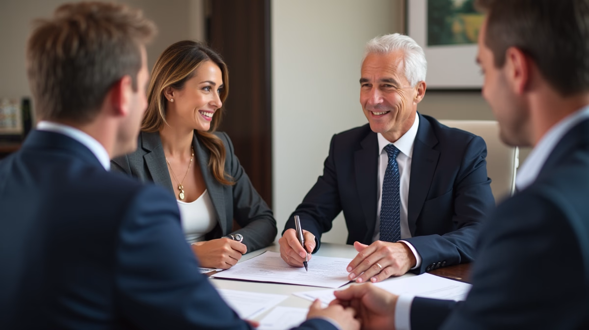 The experienced legal team at Escondido Probate Law serving Riverside County wills matters meets with executors in the Southern California office to execute vital petitions discussing What happens to uncashed checks found after death