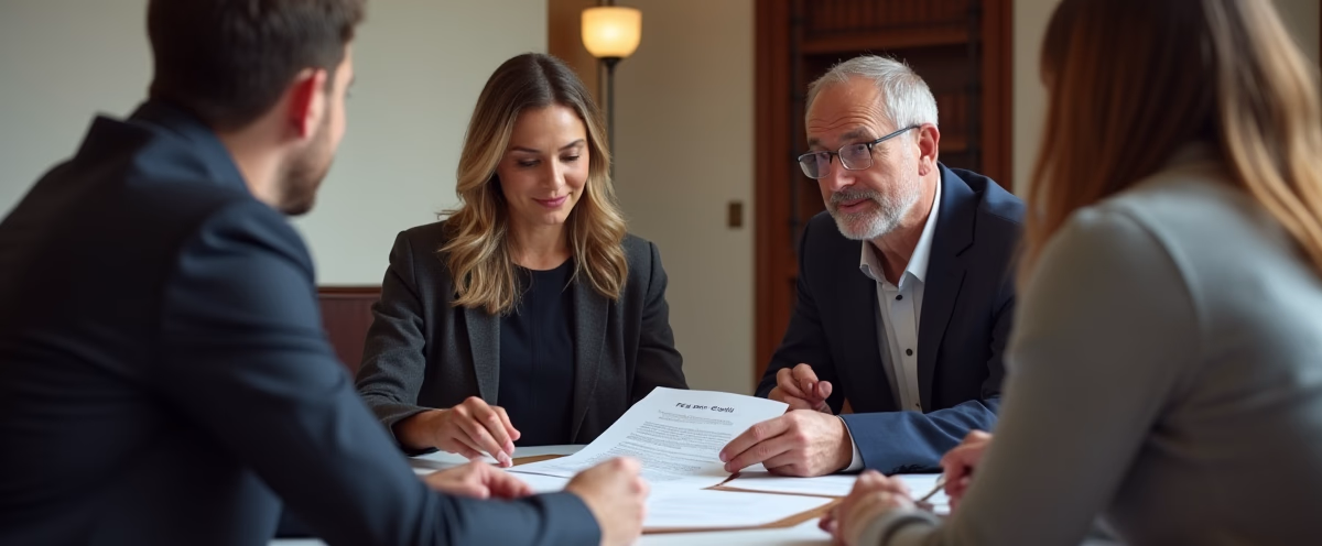 The legal counsel at Escondido Probate Law serving Riverside County estate matters meets with beneficiaries in our Southern California office to execute necessary paperwork discussing What happens when a trust isnt properly funded