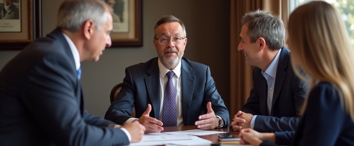 The legal counsel at Escondido Probate Law serving Riverside County estate matters meets with beneficiaries in our Southern California office to execute necessary paperwork discussing What happens when trust language becomes outdated