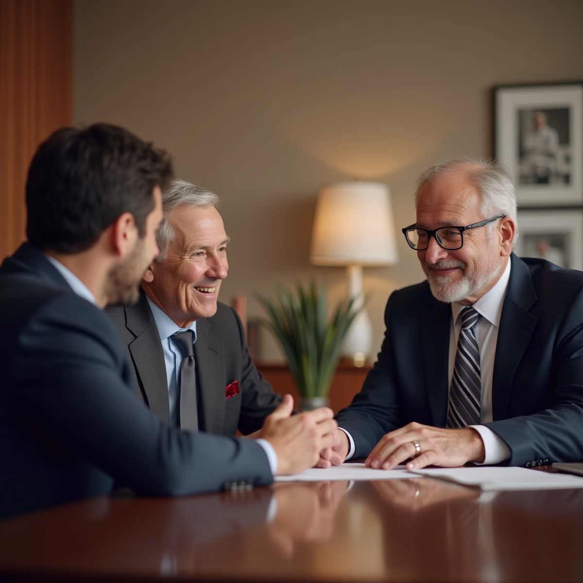 The dedicated legal team at Escondido Probate Law serving Riverside probate matters is pictured conferring with heirs to navigate the probate process to execute vital documents discussing What if There Was a Previous Will