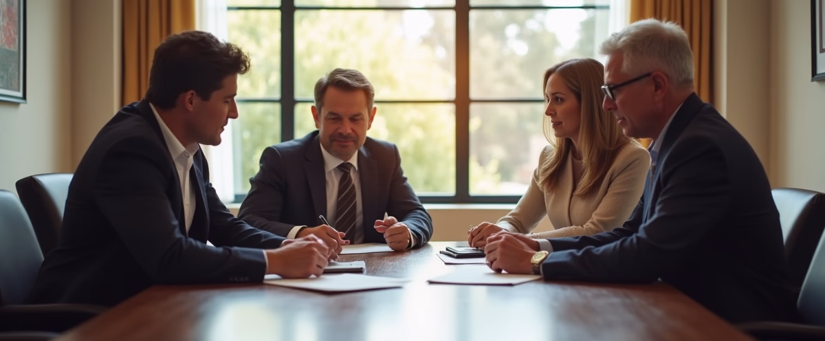 The experienced legal team at Escondido Probate Law serving Riverside County wills matters meets with executors in the Southern California office to execute vital petitions discussing What if the Checks are Recent