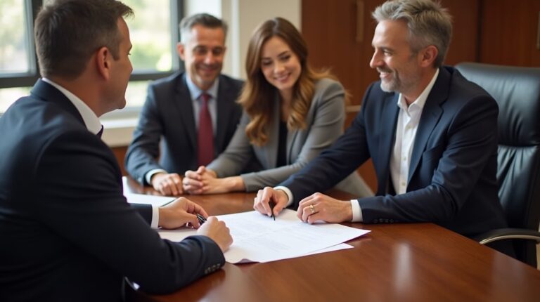 The experienced legal team at Escondido Probate Law serving Riverside County wills matters meets with executors in the Southern California office to execute vital petitions discussing What if the beneficiary dies at the same time
