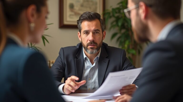 The dedicated legal team at Escondido Probate Law serving Riverside probate matters is pictured conferring with heirs to navigate the probate process to execute vital documents discussing What is Probate Code Section 859