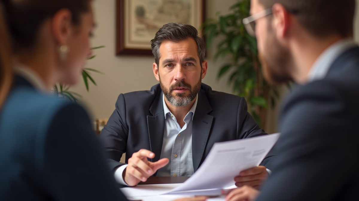 The dedicated legal team at Escondido Probate Law serving Riverside probate matters is pictured conferring with heirs to navigate the probate process to execute vital documents discussing What is Probate Code Section 859