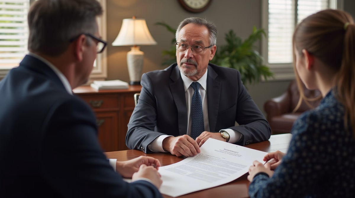 The dedicated legal team at Escondido Probate Law serving Riverside probate matters is pictured conferring with heirs to navigate the probate process to execute vital documents discussing What is Probate with Limited Authority
