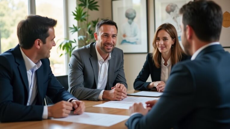 The dedicated legal team at Escondido Probate Law serving Riverside probate matters is pictured conferring with heirs to navigate the probate process to execute vital documents discussing What is Summary Probate in California