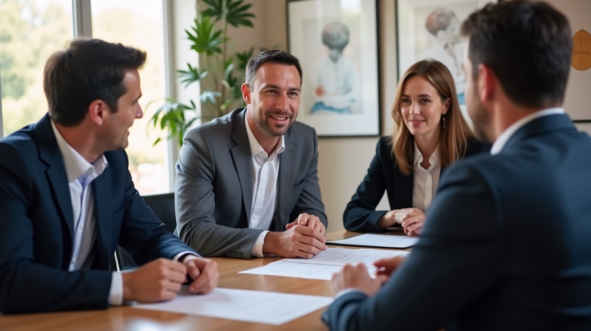 The dedicated legal team at Escondido Probate Law serving Riverside probate matters is pictured conferring with heirs to navigate the probate process to execute vital documents discussing What is Summary Probate in California