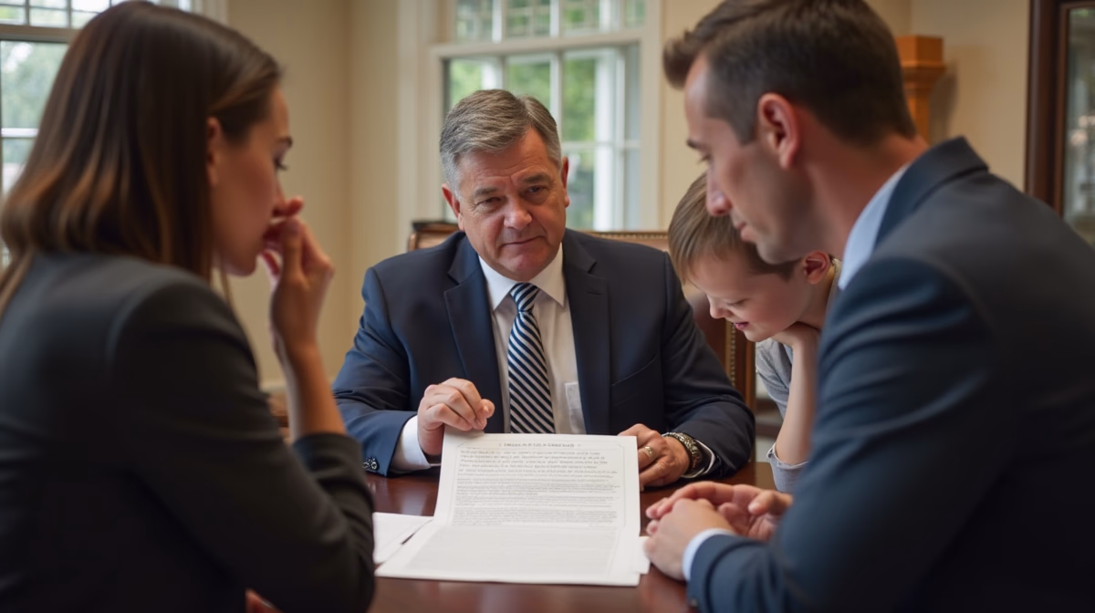 The dedicated legal team at Escondido Probate Law serving Riverside probate matters is pictured conferring with heirs to navigate the probate process to execute vital documents discussing What is a Case Management Conference
