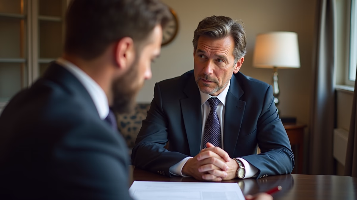 The experienced legal team at Escondido Probate Law serving Riverside County wills matters meets with executors in the Southern California office to execute vital petitions discussing What is a Disclaimer of Interest