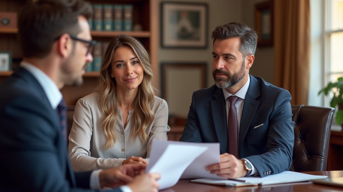 The dedicated legal team at Escondido Probate Law serving Riverside probate matters is pictured conferring with heirs to navigate the probate process to execute vital documents discussing What is a Newspaper of General Circulation