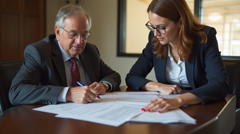 The dedicated legal team at Escondido Probate Law serving Riverside probate matters is pictured conferring with heirs to navigate the probate process to execute vital documents discussing What is a Petition for Instructions