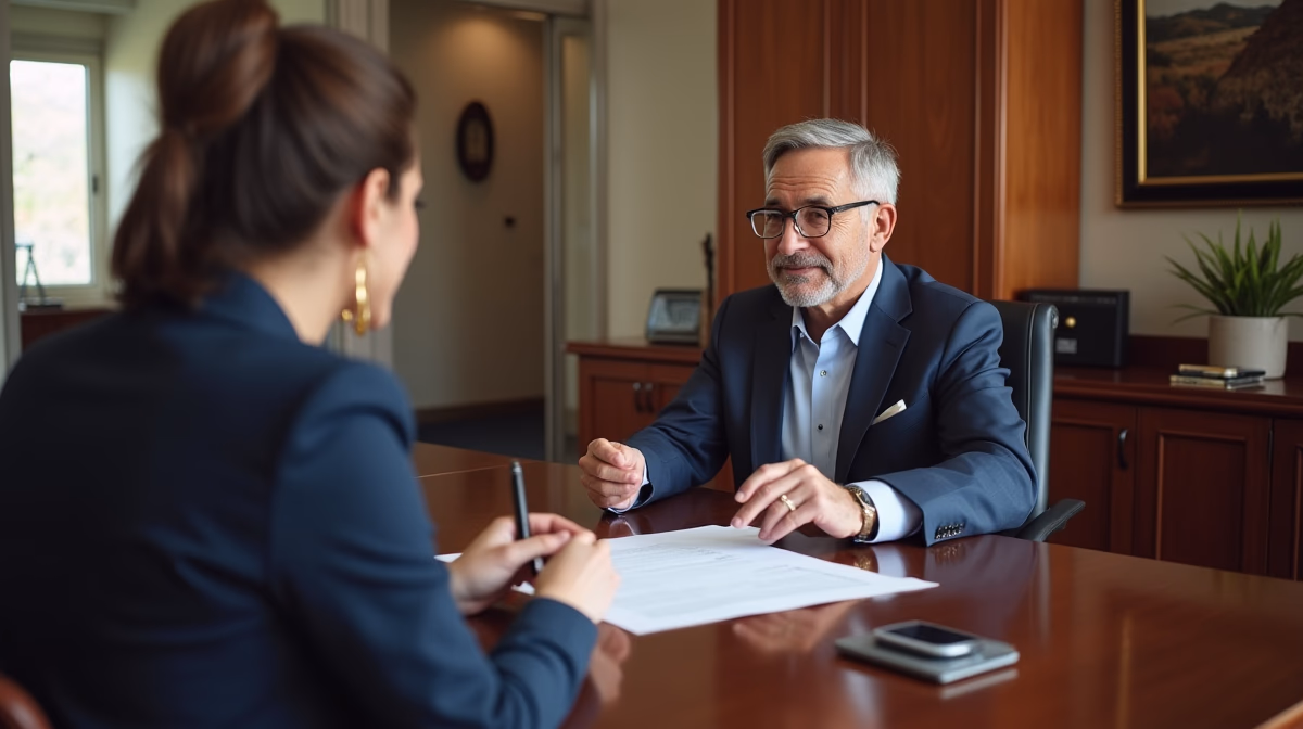 The dedicated legal team at Escondido Probate Law serving Riverside probate matters is pictured conferring with heirs to navigate the probate process to execute vital documents discussing What is a Petition for Probate of Will