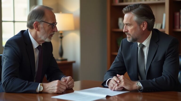 The dedicated legal team at Escondido Probate Law serving Riverside probate matters is pictured conferring with heirs to navigate the probate process to execute vital documents discussing What is a Probate Overbid Hearing