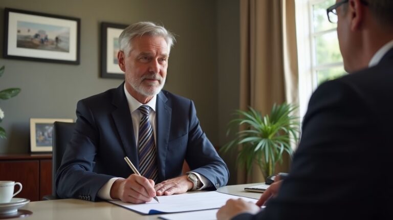 The dedicated legal team at Escondido Probate Law serving Riverside probate matters is pictured conferring with heirs to navigate the probate process to execute vital documents discussing What is a Proof of Publication