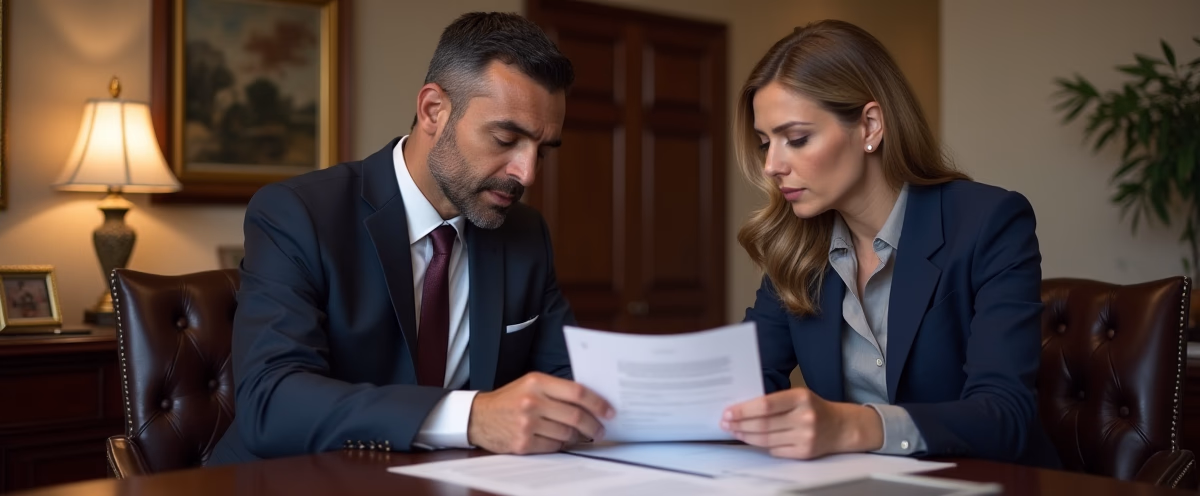 The legal counsel at Escondido Probate Law serving Riverside County estate matters meets with beneficiaries in our Southern California office to execute necessary paperwork discussing What is a Protective Order and Why Do I Need One