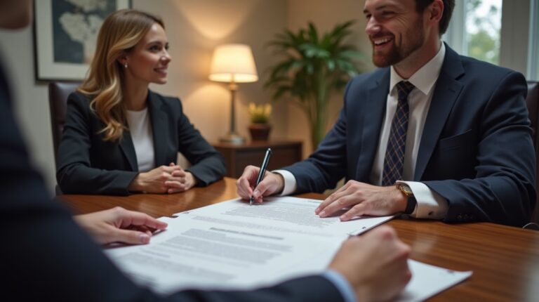 The dedicated legal team at Escondido Probate Law serving Riverside probate matters is pictured conferring with heirs to navigate the probate process to execute vital documents discussing What is a Special Administrator