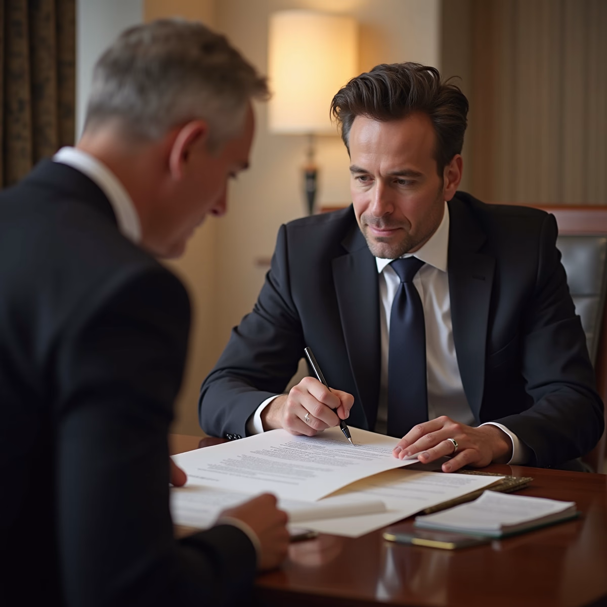 The dedicated legal team at Escondido Probate Law serving Riverside probate matters is pictured conferring with heirs to navigate the probate process to execute vital documents discussing What is a Spousal Property Petition and How Does It Differ From Full Probate