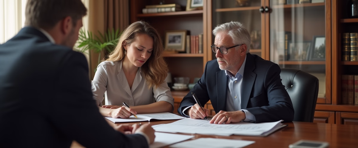 The legal counsel at Escondido Probate Law serving Riverside County estate matters meets with beneficiaries in our Southern California office to execute necessary paperwork discussing What is a Trust Certification and What Does it Include