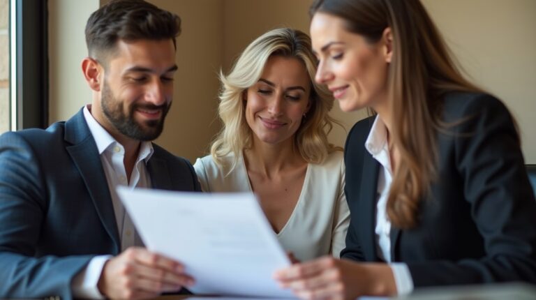 The dedicated legal team at Escondido Probate Law serving Riverside probate matters is pictured conferring with heirs to navigate the probate process to execute vital documents discussing What is a Waiver of Account and Report