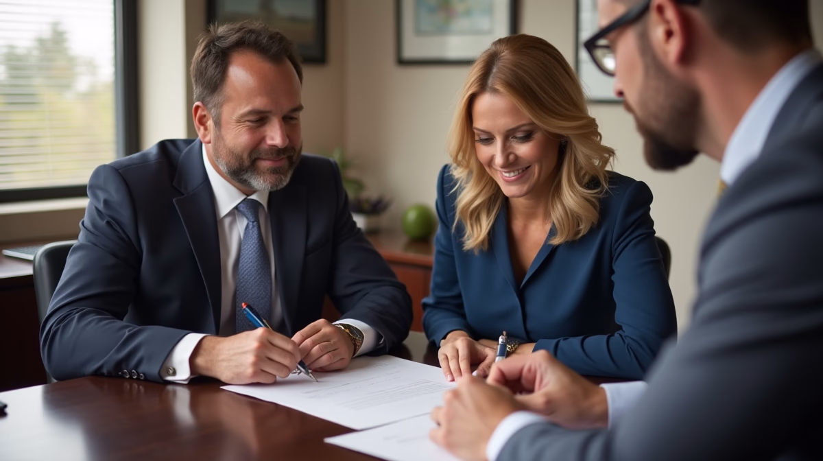 The legal counsel at Escondido Probate Law serving Riverside County estate matters meets with beneficiaries in our Southern California office to execute necessary paperwork discussing What is a change in ownership form for California real estate