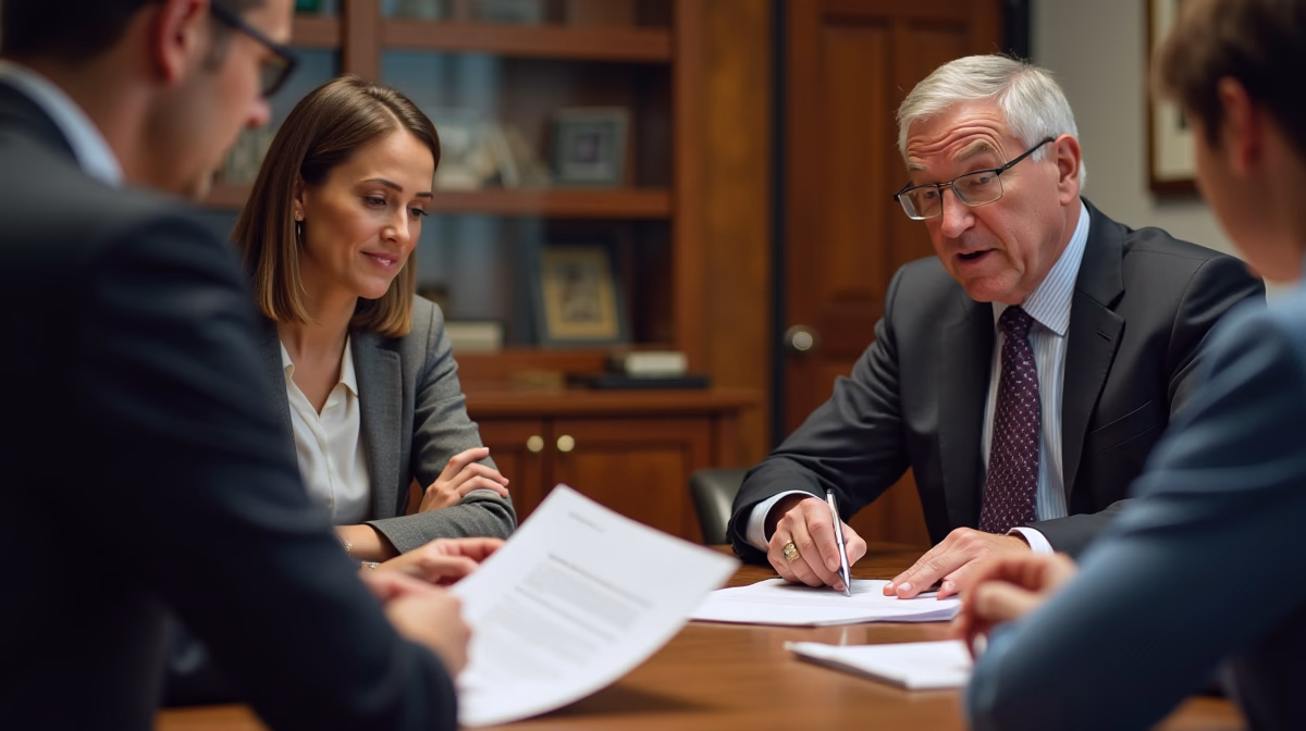 The legal counsel at Escondido Probate Law serving Riverside County estate matters meets with beneficiaries in our Southern California office to execute necessary paperwork discussing What is a fiduciary breach in the context of trust reporting