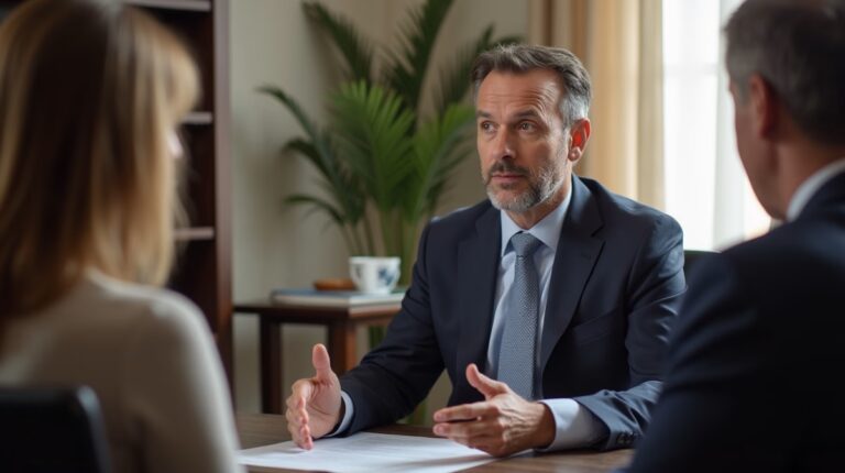 The legal counsel at Escondido Probate Law serving Riverside County estate matters meets with beneficiaries in our Southern California office to execute necessary paperwork discussing What is a legal disaster waiting to happen in estate planning
