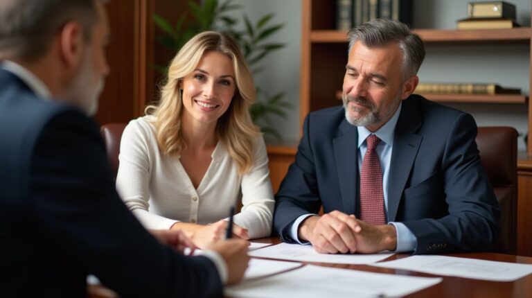 The dedicated legal team at Escondido Probate Law serving Riverside probate matters is pictured conferring with heirs to navigate the probate process to execute vital documents discussing What is an Ex Parte Hearing