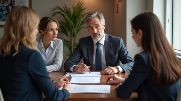 The legal counsel at Escondido Probate Law serving Riverside County estate matters meets with beneficiaries in our Southern California office to execute necessary paperwork discussing What is the impact of an irrevocable trust on a grantors ability to sell assets