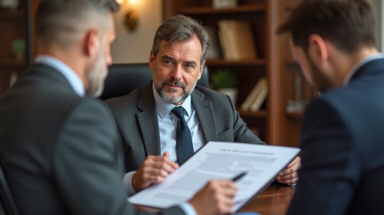 The legal counsel at Escondido Probate Law serving Riverside County estate matters meets with beneficiaries in our Southern California office to execute necessary paperwork discussing What is the risk of using a pour over will as a primary transfer method