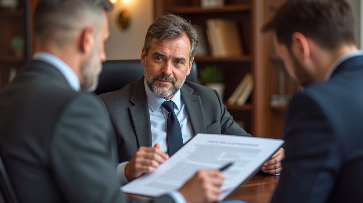 The legal counsel at Escondido Probate Law serving Riverside County estate matters meets with beneficiaries in our Southern California office to execute necessary paperwork discussing What is the risk of using a pour over will as a primary transfer method