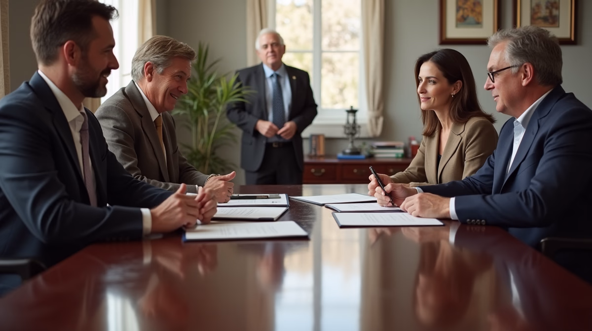 The legal counsel at Escondido Probate Law serving Riverside County estate matters meets with beneficiaries in our Southern California office to execute necessary paperwork discussing What is the role of a generation skipping transfer tax