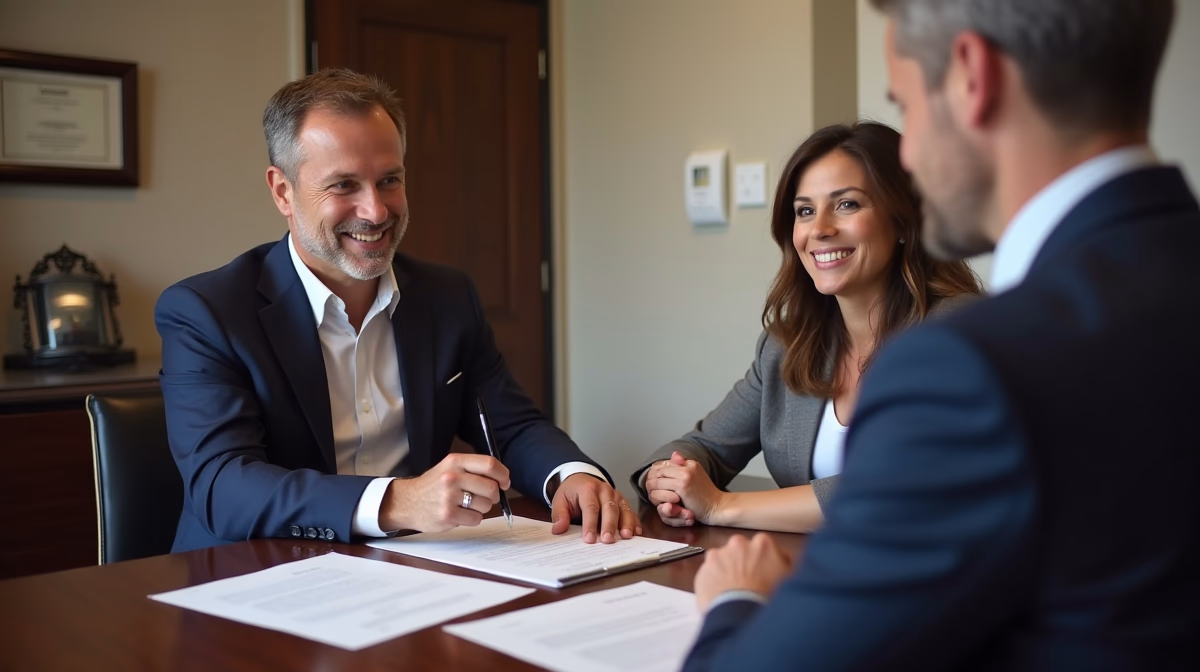 The legal counsel at Escondido Probate Law serving Riverside County estate matters meets with beneficiaries in our Southern California office to execute necessary paperwork discussing What is the specific process for filing a final accounting for a GRAT