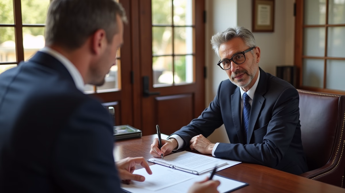 The legal counsel at Escondido Probate Law serving Riverside County estate matters meets with beneficiaries in our Southern California office to execute necessary paperwork discussing What is the specific process for filing a gift tax return for an irrevocable trust