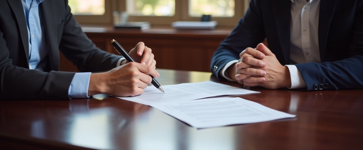 The legal counsel at Escondido Probate Law serving Riverside County estate matters meets with beneficiaries in our Southern California office to execute necessary paperwork discussing What separates a successful California trust distribution from a costly battle over interpretation and accounting