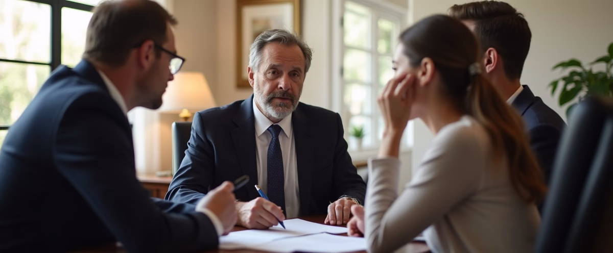 The legal counsel at Escondido Probate Law serving Riverside County estate matters meets with beneficiaries in our Southern California office to execute necessary paperwork discussing What separates a successful California trust distribution from a costly battle over interpretation and accounting