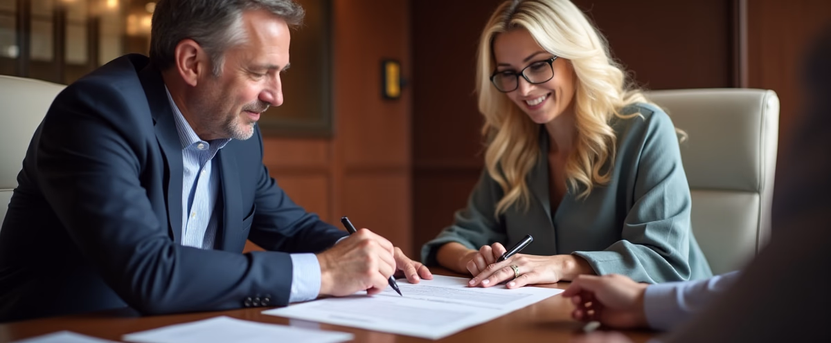 The legal counsel at Escondido Probate Law serving Riverside County estate matters meets with beneficiaries in our Southern California office to execute necessary paperwork discussing What separates a successful California trust distribution from a costly battle over interpretation and accounting