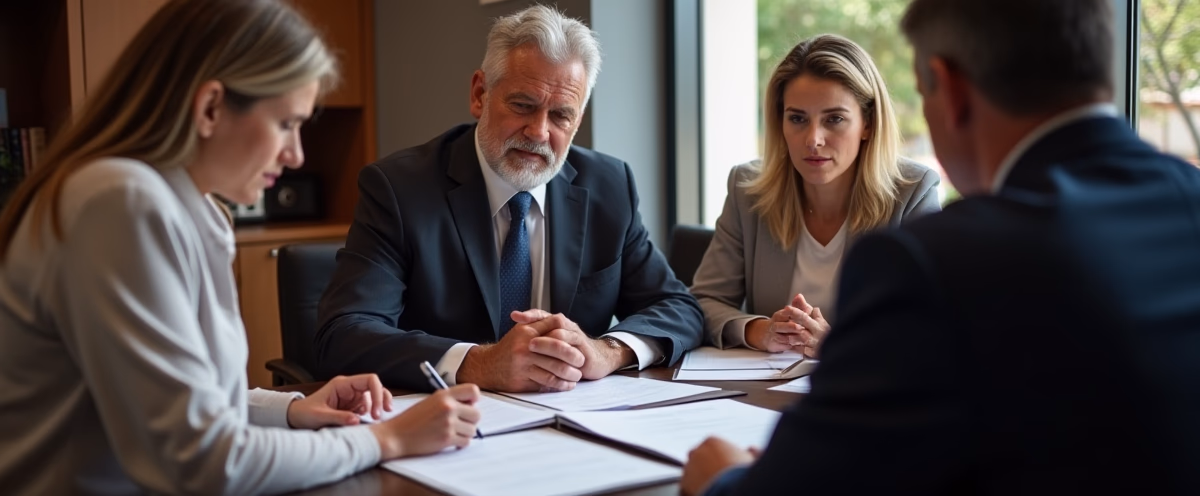 The legal counsel at Escondido Probate Law serving Riverside County estate matters meets with beneficiaries in our Southern California office to execute necessary paperwork discussing What separates a successful California trust distribution from a costly battle over interpretation and accounting