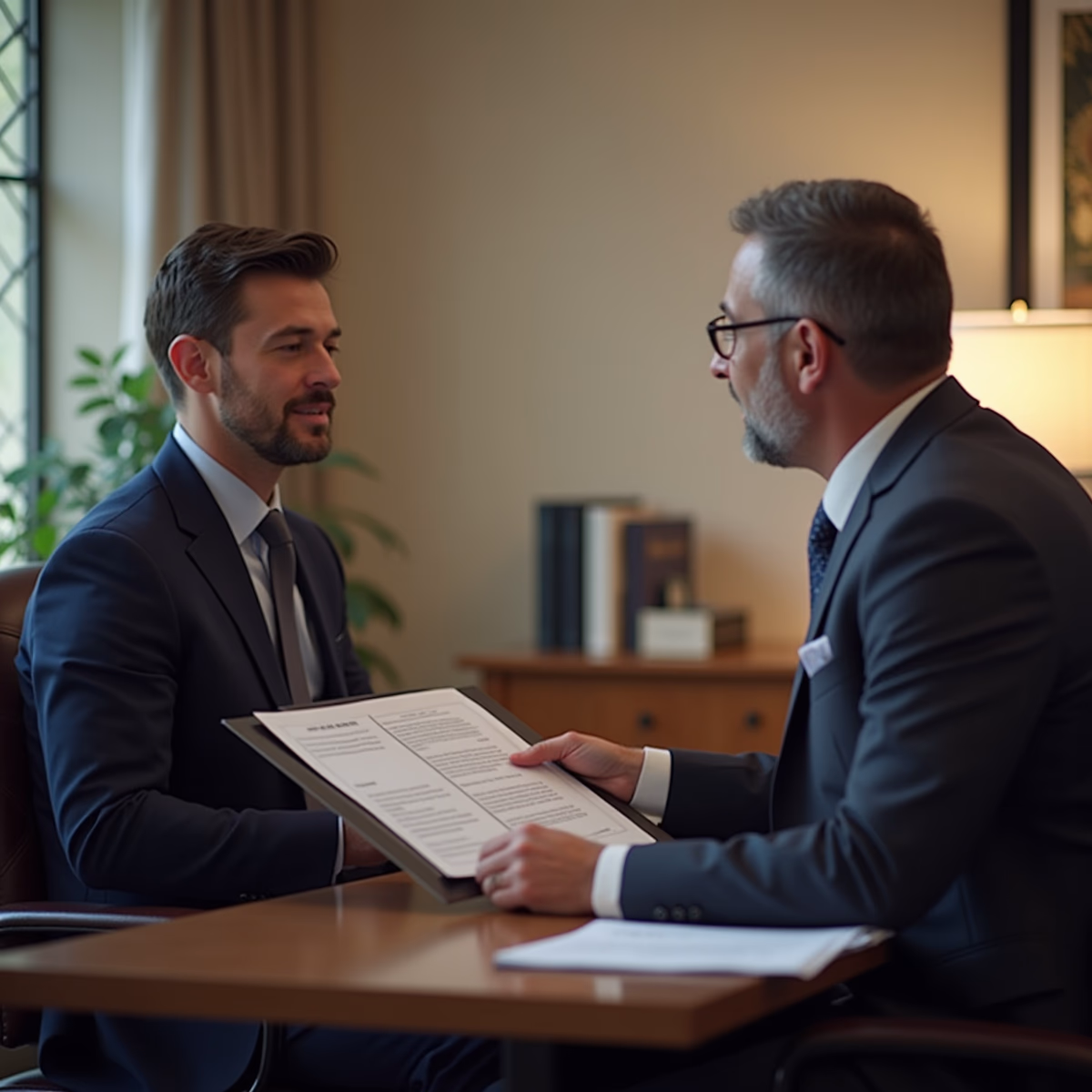 The dedicated legal team at Escondido Probate Law serving Riverside probate matters is pictured conferring with heirs to navigate the probate process to execute vital documents discussing What separates an efficient California probate process from a drawnout conflict over authority and assets